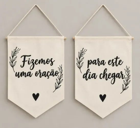 Flâmulas para casamento