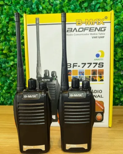 Par de rádio comunicador profissional completo