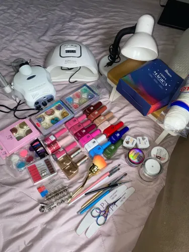 KIT COMPLETO PARA MANICURE / NAIL DESIGNER
