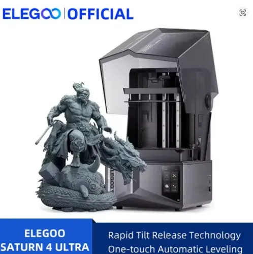 Impressora 3d resina Elegoo Saturn 4 Ultra 12k