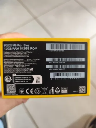Celular Xiomi Poco M6 PRO 512GB
