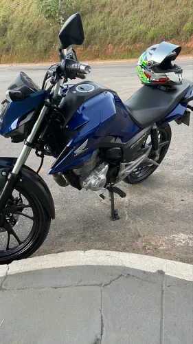 Moto CG FAN 160 Azul