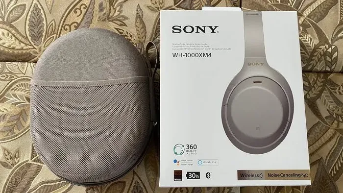 SONY WH 1000XM4 Fones de Ouvido Bluetooth ANC Headphone SONY