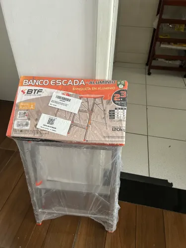 Banqueta botafogo 3 degraus lacrada