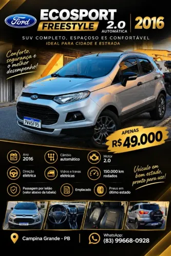 Ford Ecosport Titanium 2.0 16V Flex 5P Aut. 2016