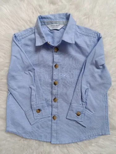 Blusa social Primark masculina bebê 