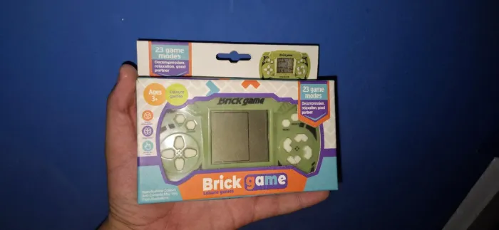?Mini Videogame Portátil Retrô Brick Game - Novo na Caixa!