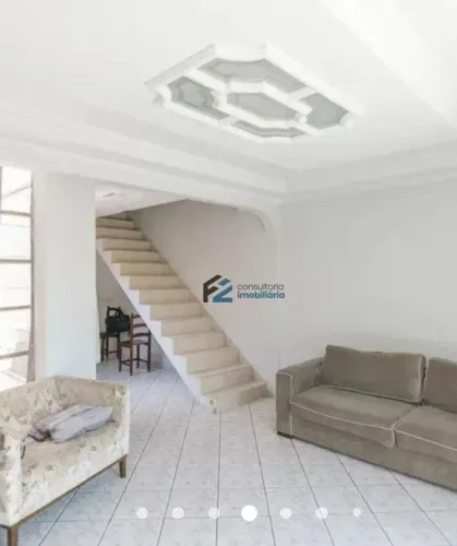 Sobrado com 3 dormitórios à venda, 297 m² por R$ 650.000,00 - Vila Homero Thon - Santo And