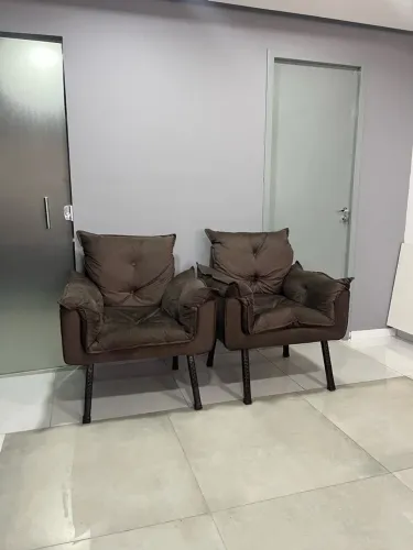 Poltronas Novas e confortáveis 