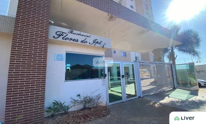 Apartamento 2 Quartos | Andar Alto | Condomínio Flores do Ipê | Jardim Ipê  Goiânia
