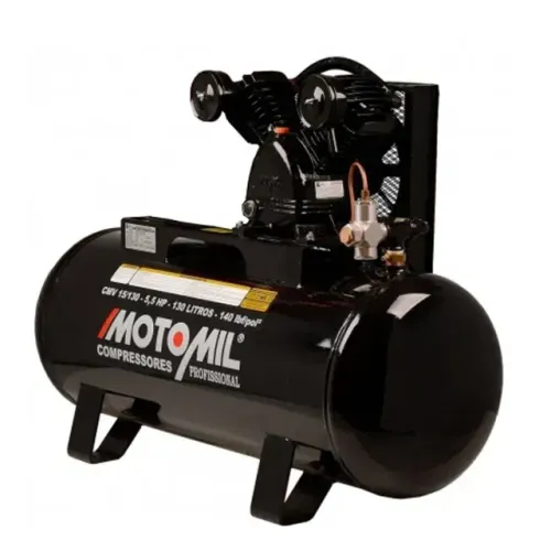 Base para Compressor de Ar a Gasolina 15 PCM 130L 140 PSI Motomil CMV 15/130-SM - Sem Moto