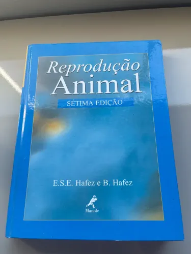 Vendo o Livro Reprodução Animal do Hafez (7ª Edição).