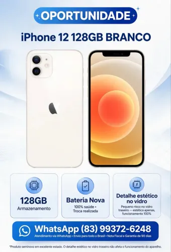 IPHONE 12 + 128