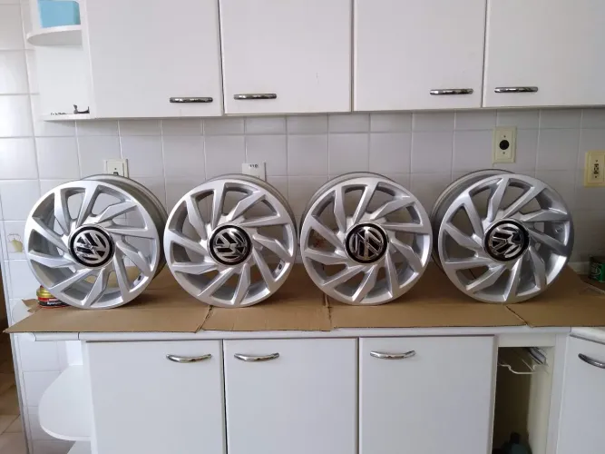Rodas UP connect aro 15 move Pepper UP TSI Saveiro vw Voyage gol 