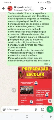 Professor particular