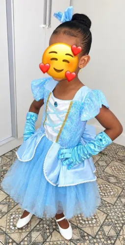 Fantasia cinderela 5 anos