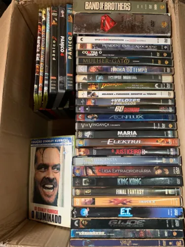 Lote Dvds Para Vendas Ou Trocas, aceito Blu-rays de Shows 2D e 3D Tambem