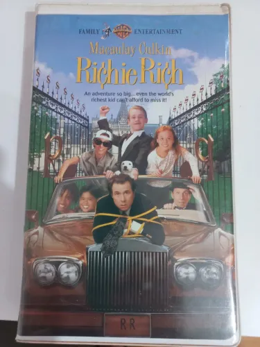 Fita VHS Richie Rich Macaulay Culkin original