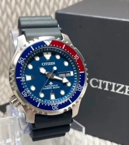 Citizen Promaster Pepsi Automatic NY0086-16L - Novo, sem uso
