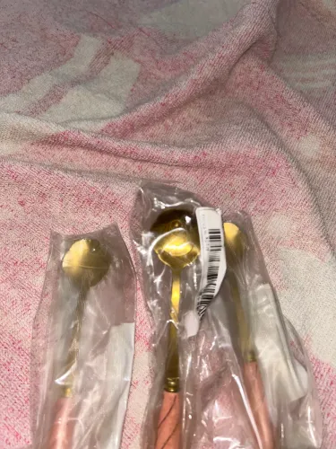 3 Colheres de sobremesa de Flor