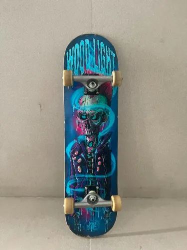 Skate Pro Maple, truck revenge, faith 53, minilogo