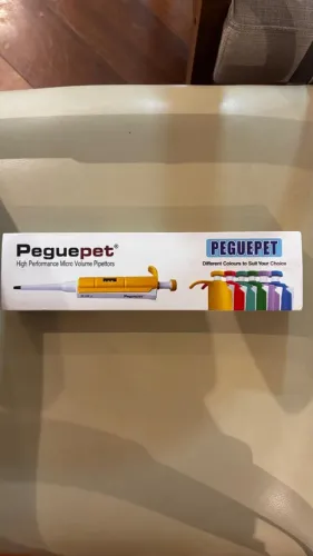 Micropipeta Automática 20-200 µl Peguepet - Laboratório / Pesquisa