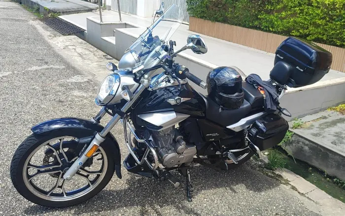 Master Ride 150 2024/25 com todos os acessorios