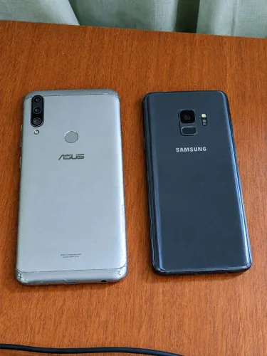 2 celulares Samsung S9/ Asus ZenFone