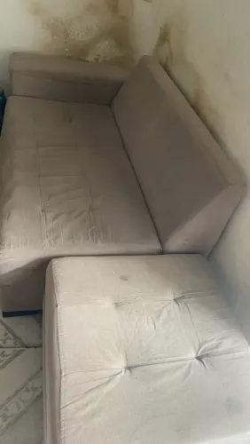 Sofá de duas quinas em formato L