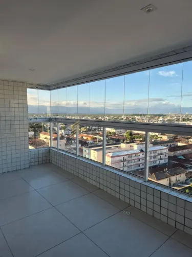 Apartamento novo 2 dormitórios e lazer completo para locação na Aviação - Praia Grande