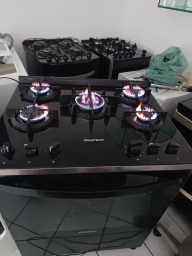 Fogao automático total tripla chama