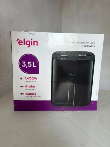 Fritadeira Elétrica Elgin (NOVA) dentro da caixa!