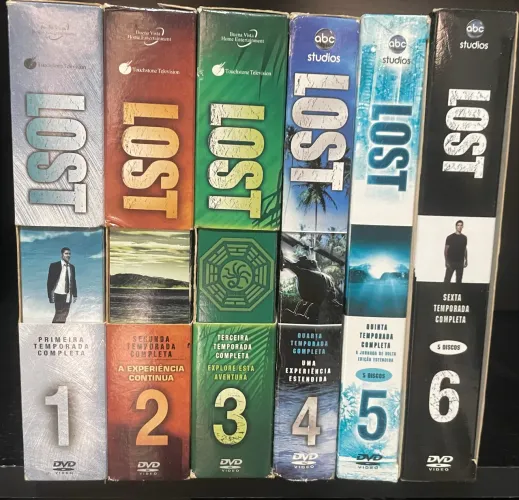 Lost coleção completa DVD