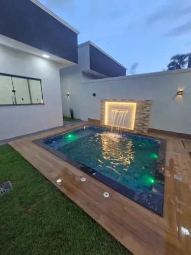 Casa Alto padrão, 3 quartos, 2 suites, Picina aquecida, Vila Oliveira, Aparecida de Goiâ