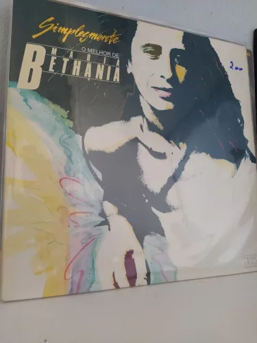 Disco Vinil / Maria Bethânia / disco duplo Simplesmente o Melhor de MB.