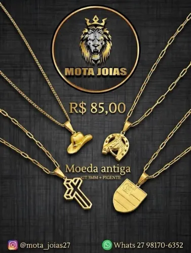 CORDÕES EM GERAL MOEDA E BANHADO