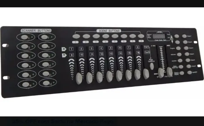 Mesa DMX iluminação