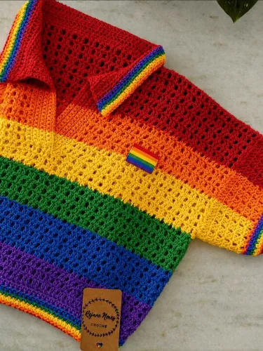 Blusinha de crochê 