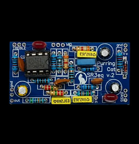 Circuito Purring Cat Stingray 3eq Baixo Music Man