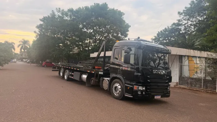SCANIA P360 2014 BITRUCK 4º EIXO DIRECIONAL - PLATAFORMA 11M + REMONTE 7M
