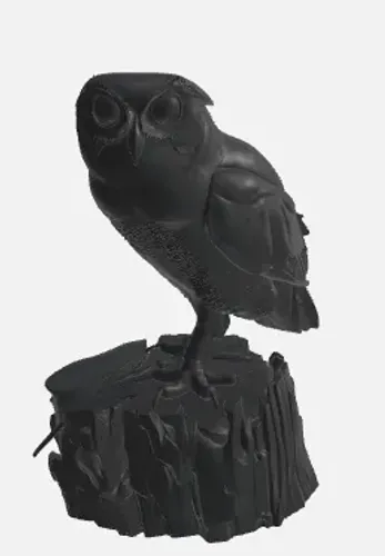 Coruja Decorativa 10 cm - Impressão 3D