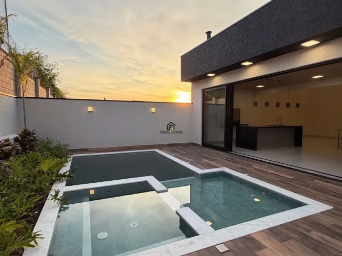 Casa com 3 quartos e piscina no Condomínio Campos de Medeiros - Jundiaí/SP.