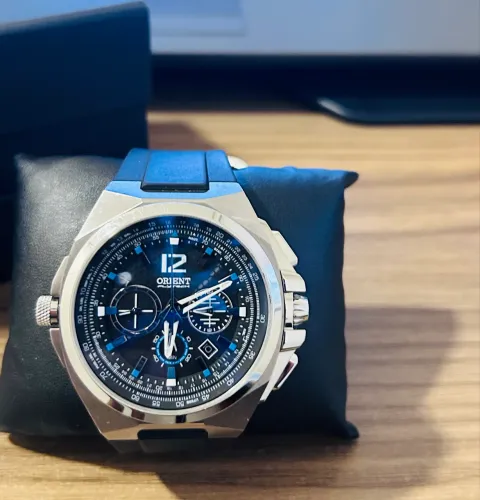 Relógio Orient Flytech Titanium Solartech