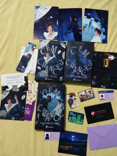 Livro CEM CHANCES Editora euphoria