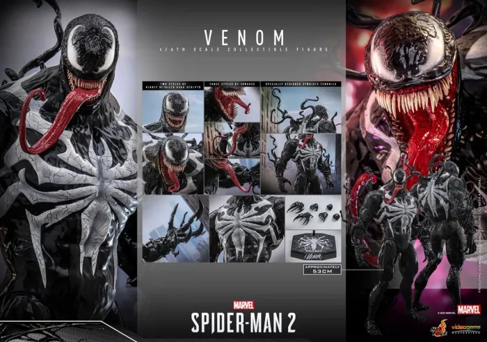 Hot Toys Venom VGM59 Ps5 Spider-Man 2