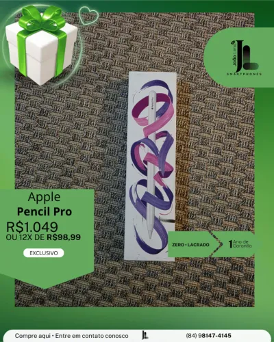 APPLE PENCIL PRO, LACRADO, EXCLUSIVO!