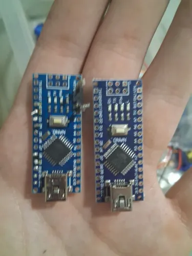 Componentes eletrônicos para projetos arruinou nano servo motor