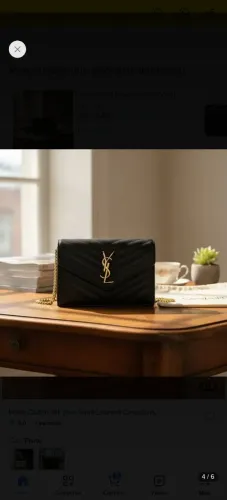 Bolsa Clutch Ysl Yves Saint Laurent Crossbody