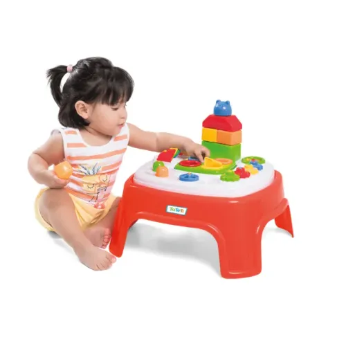Mesinha encaixe educativa de brinquedo didática 