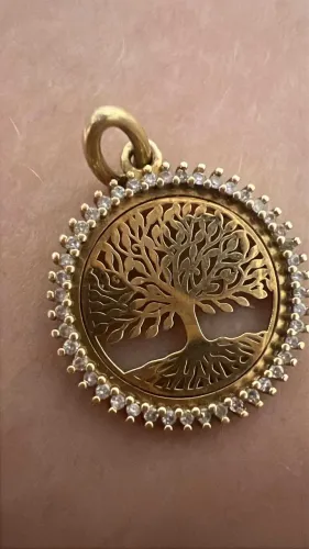 pingente vivara ouro 18k com diamantes